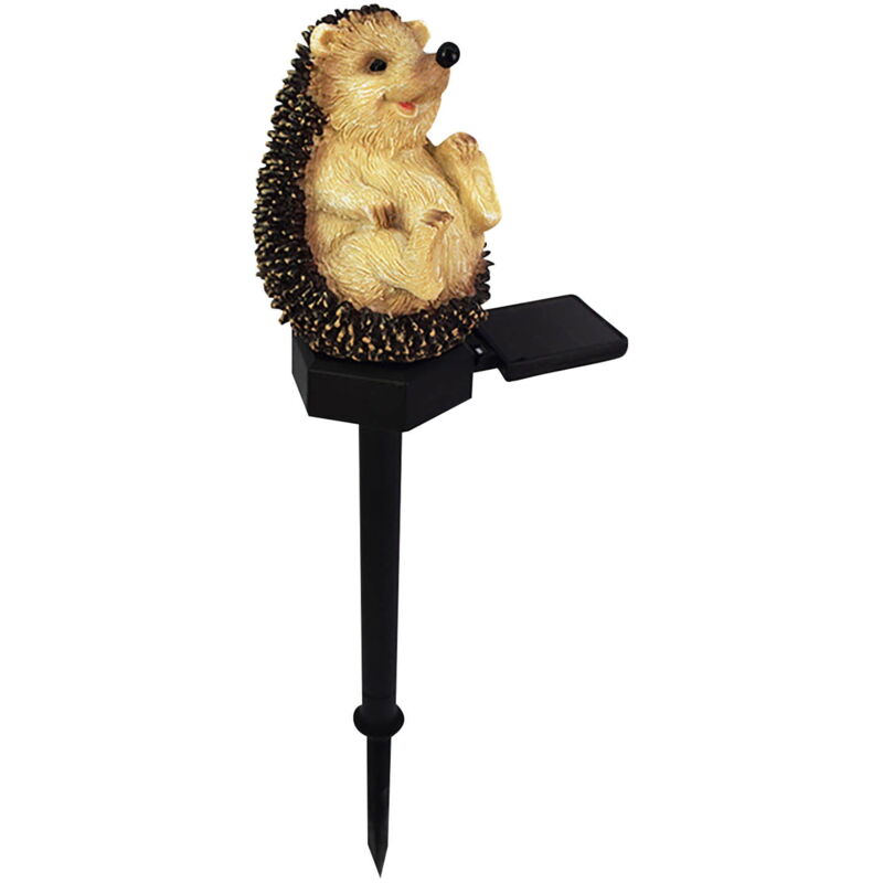 Feiyue - Lampes solaires d'extérieur, lampe led étanche pour cour, hérisson en résine, lampe décorative d'extérieur pour jardin, cour, allée