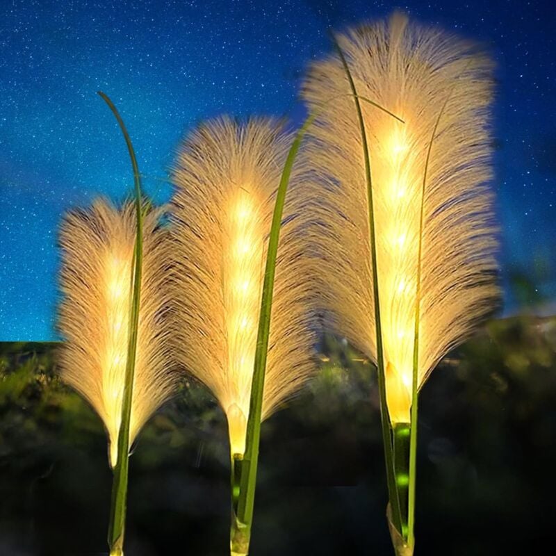 Lampes solaires d'extérieur, lot de 2 lampes solaires d'extérieur à led, lampes solaires de jardin étanches IP65, lampes solaires à led pour allée de