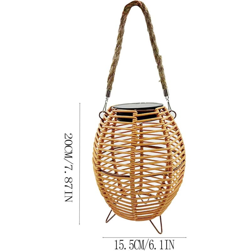 Lampes solaires d'extérieur pour cour, aménagement paysager, jardin, balcon