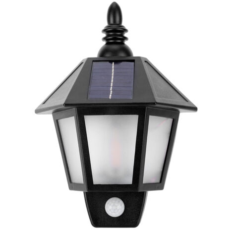 Lampes solaires étanches pour murs extérieurs, lampes décoratives pour jardins et cours intérieures, avec détecteur de mouvement