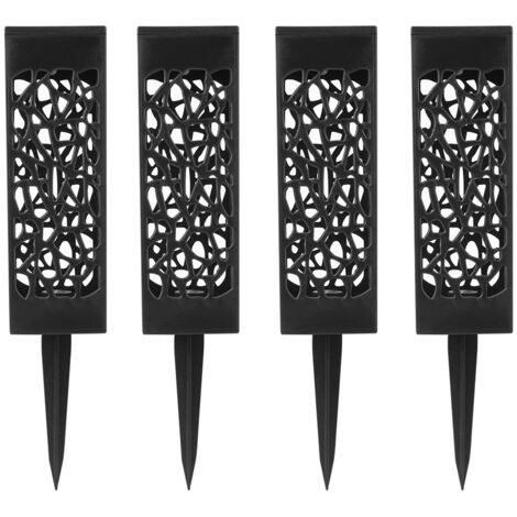 Lampes solaires imperméables extérieures de piquet de lumière LED de pelouse pour la voie de cour de jardin