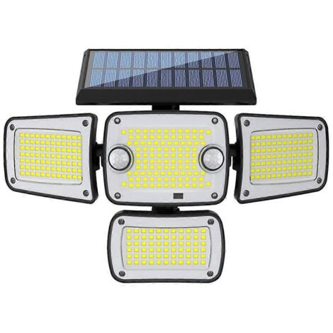 Lampes solaires LED extérieures avec détecteur de mouvement et induction humaine