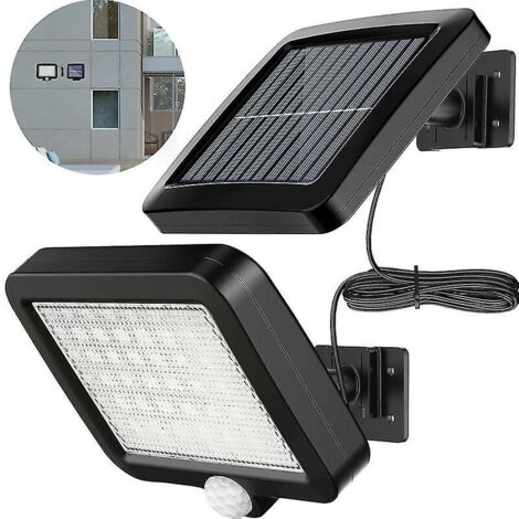 Lampes Solaires Pour L'Extérieur, 56 Lampes Led Extérieures Avec Détecteur De Mouvement Zhouxuan