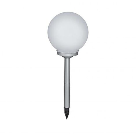 Boule lumineuse solaire couleur fumée Boule solaire extérieure boule  solaire, noir, 40x LED 0,06W blanc