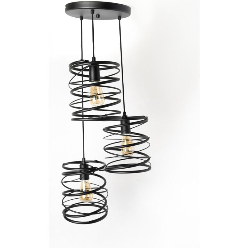 Lampes suspendues à ressort pour loft moderne 2787/Z-B-3