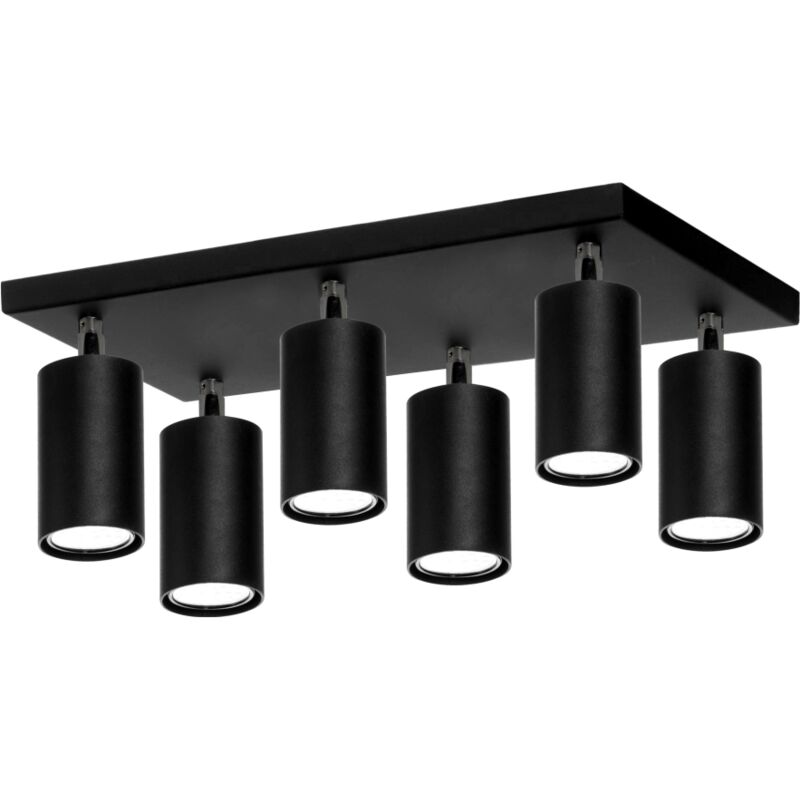 Lampes Suspendues Modernes Loft Roller 6l 06/6pc