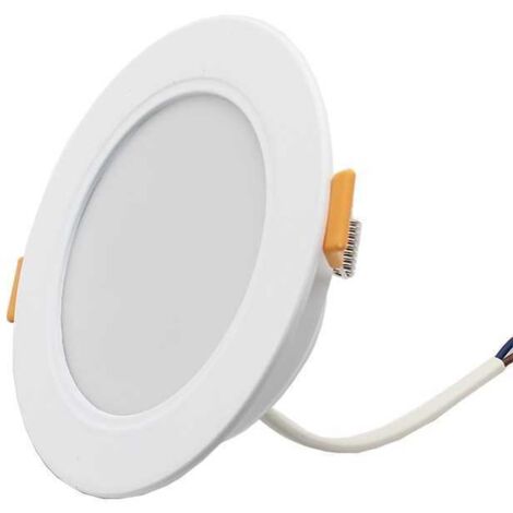 Lampesecoenergie – Spot encastrable LED extra-plat 18W – Blanc neutre 4500K – IP54 pour salles de bain – Éclairage instantané 1350 lumens