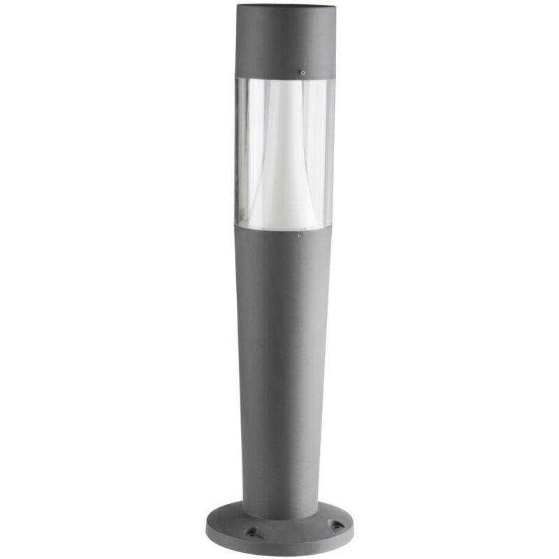 Lampioncino lampione giardino architettonico invo grafite GU10 basamento 77 cm