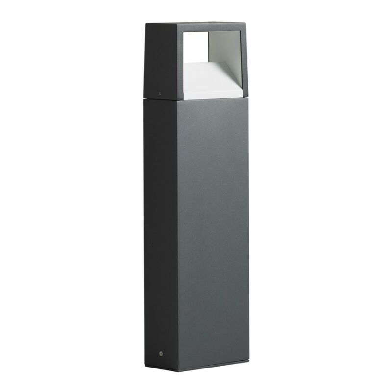 Image of Lampioncino esterno gea led ges1151 50h led antracite lampada terra moderna alluminio