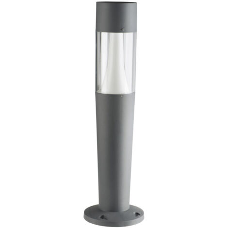 lampioncino lampione giardino architettonico invo grafite GU10 basamento 77 cm