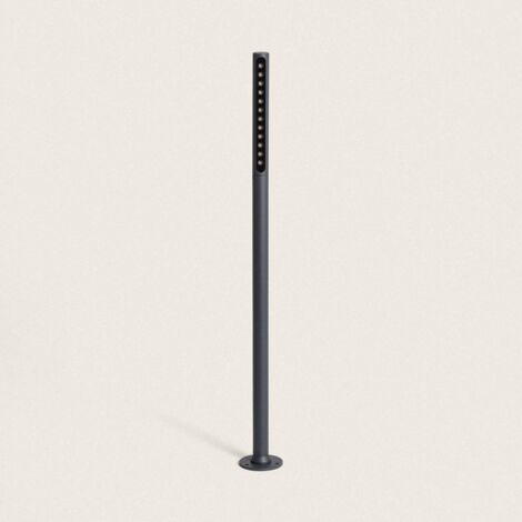 EFECTOLED Lampioncino LED per Esterni Superficie 9W 80cm Aidan Antracite
