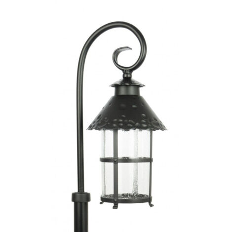 Lampione da esterno retro Toledo 86cm E27 nero IP23