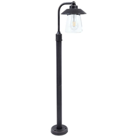 Lampione da giardino CATE ruggine alluminio E27 Lutec
