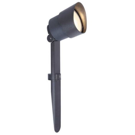 Lampione da giardino Explorer antracite LUTEC LED 5W