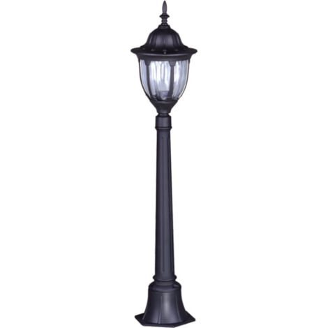 Lampione da giardino nero Kaja Vasco K-6007A/L IP44