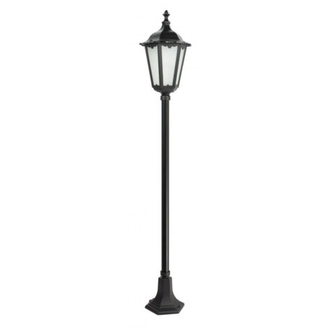 Lampione da giardino Retro 164 cm E27 nero IP43 SU-MA