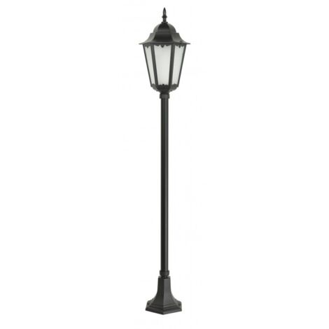 Lampione da giardino Retro 165 cm nero E27 IP43 SU-MA