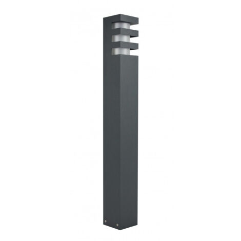 Lampione da giardino SU-MA RADO 75cm E27 grigio IP54