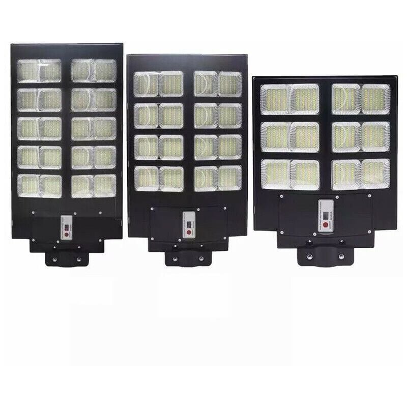 Tech-it - Lampione Faro led pannello solare integrato 600W 800W 1000W crepuscolare IP65 1000