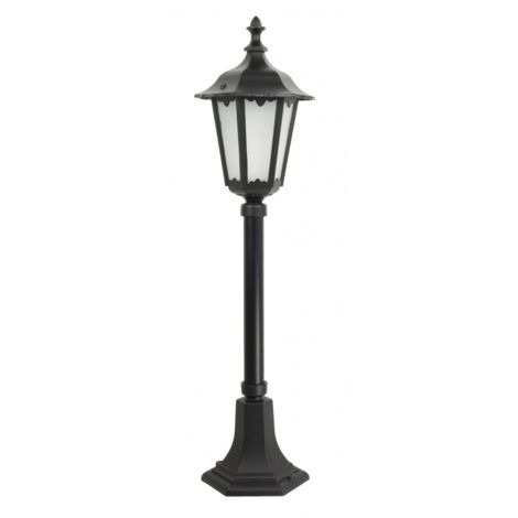 Lampione giardino esterno Retro SU-MA nero 76cm E27 IP43