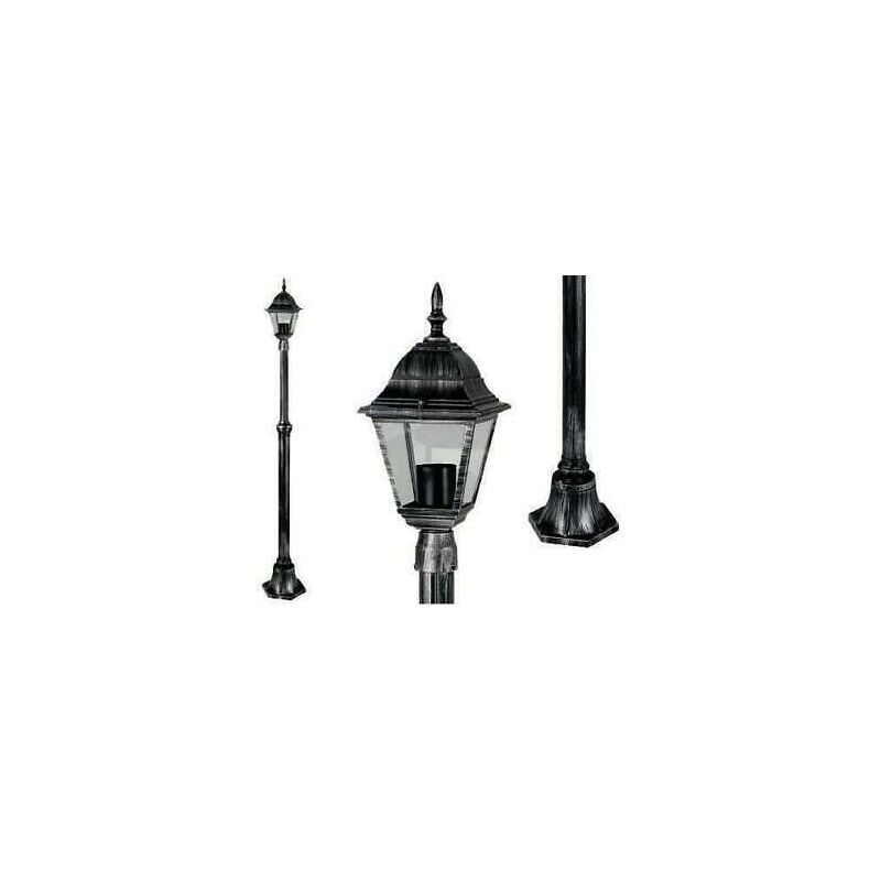 Fraschetti - Lampioni vienna arkadia 1 luce su palo lanterne illuminazione giardino cm18xh187