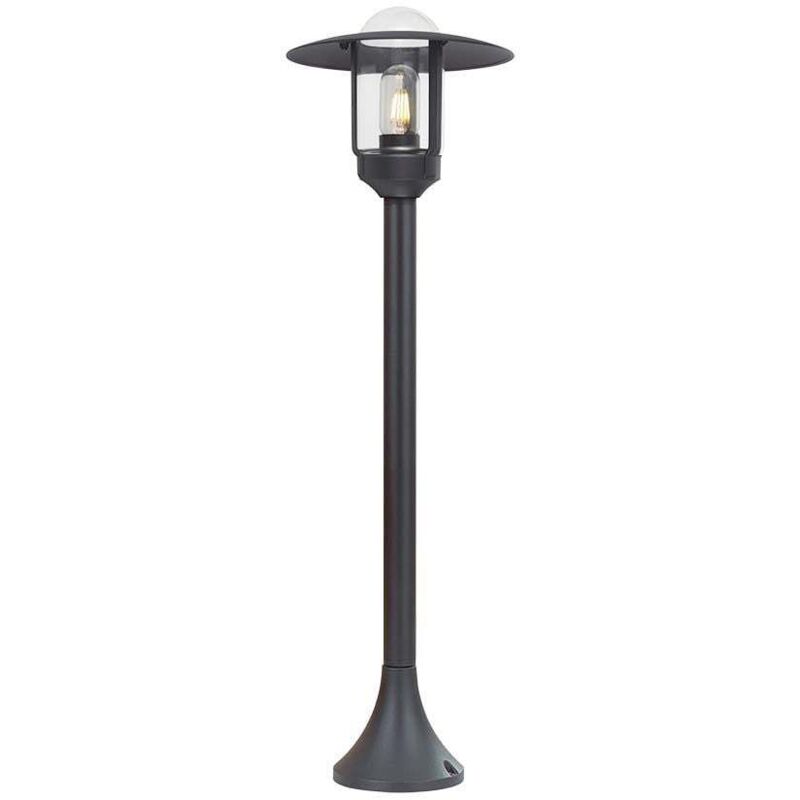 V-tac - Eclairage extérieur - Lampe polaire - Support E27 - IP44 - Noir mat