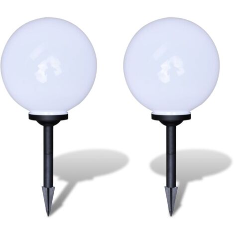 8 x Solare Potenza Recinto Parete Luce LED Illuminazione da esterni giardino albero Nero