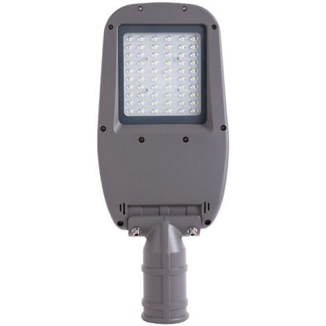 Lampione stradale a LED 60W 10.000Lm 5000ºK 0-10V IP65 PRO SMD5050 100.000H [HO-STR60W-02-CW]