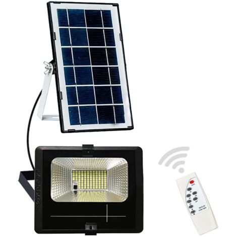 Lampioni solari da esterno da 30 W con telecomando e faretto a LED per giardino e cortile.