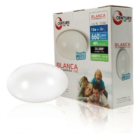 Lamp.led Plafon. Tonda 12w Ip20 4000k