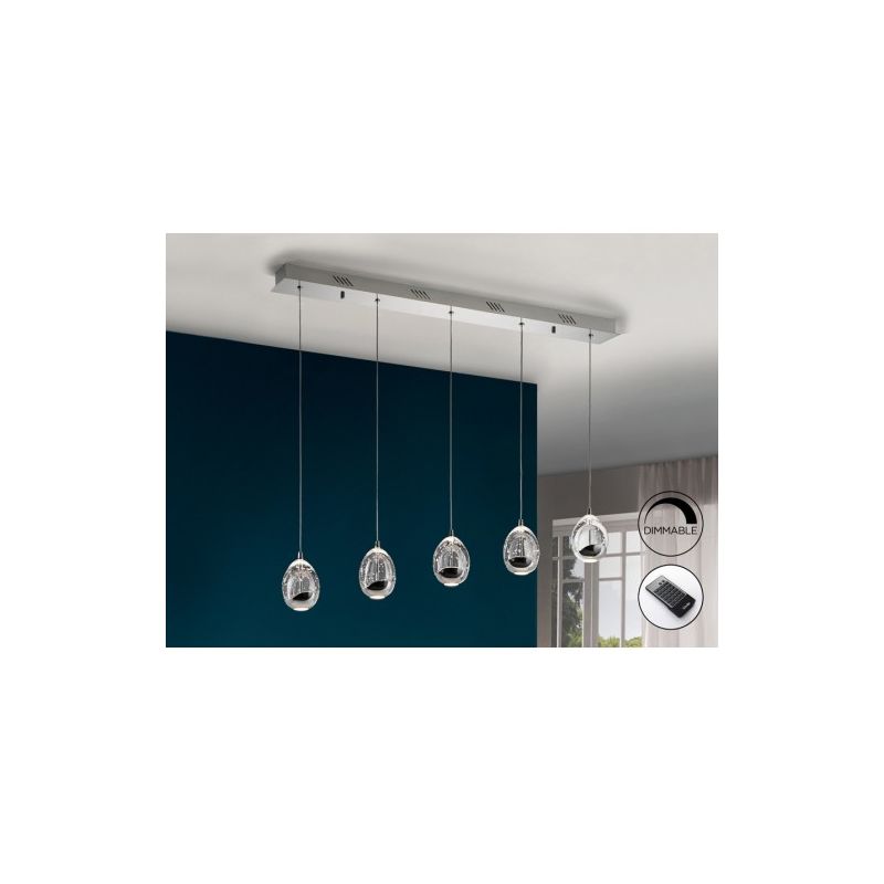 

Schuller - LAMP.LED·ROCIO·CROMO 5LDIMABLE