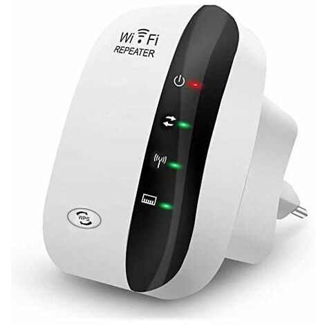 2.4g 300m noir - Répéteur WiFi 5G-2.4G sans fil, longue portée,  amplificateur de signal pour la maison