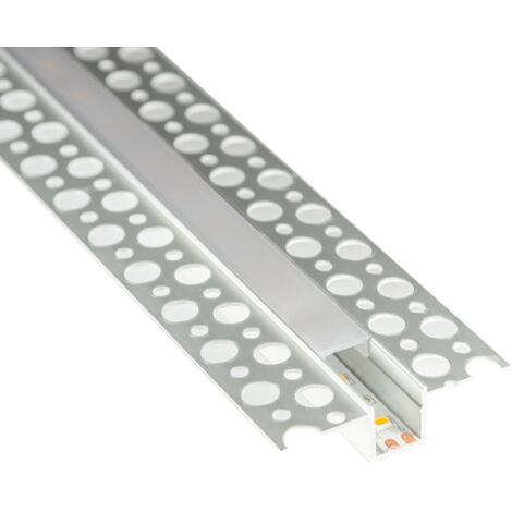 Lampo kit profilo taglio di luce l.2mt alluminio prkittln