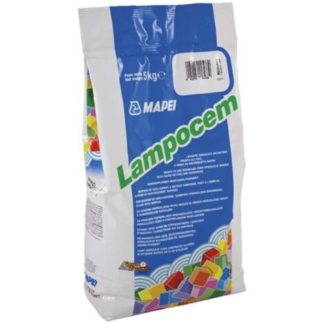 LAMPOCEM CEMENTO SACCHI DA 5 KG SET 5 PEZZI  - MAPEI