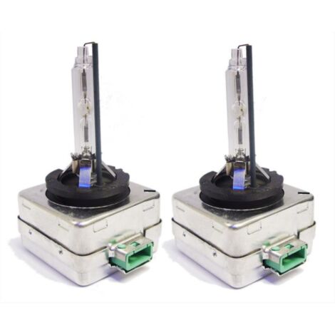 Lamps au xénon, D3S 6000K, paquet de 2, argent
