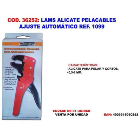LAMS ALICATE PELACABLES AJUSTE AUTOMATICO REF 1099