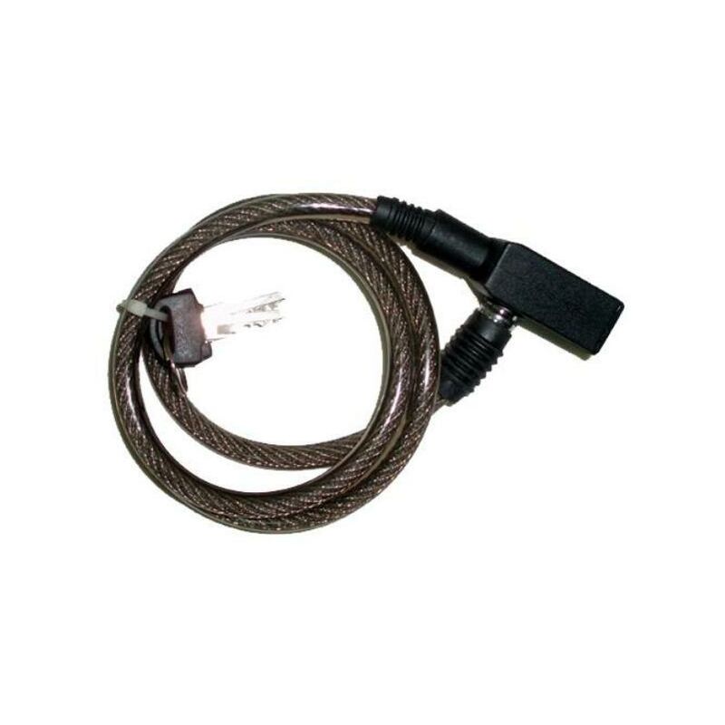 

lams candado espiral bicicleta 8x80 17008 - Mibricotienda