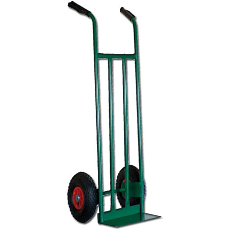 lams carretilla almacen rueda neumatica verde pala corta ht1849