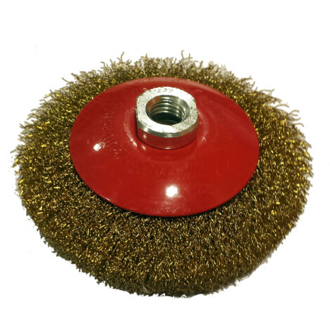lams cepillo conico 100 mm - m14 brico.alambre ond.lat. 35452018