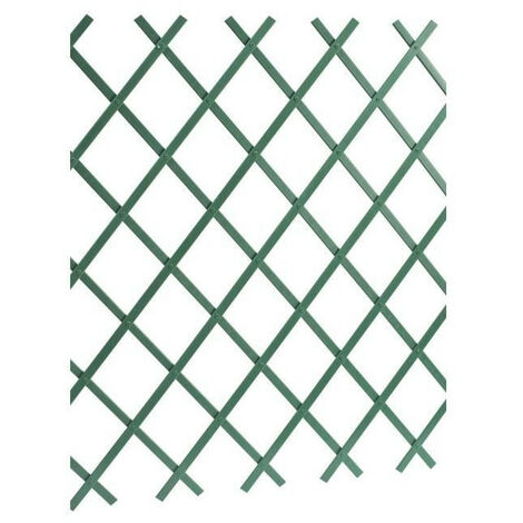 LAMS Treillage PVC lisse - 2 x 1 m - Vert