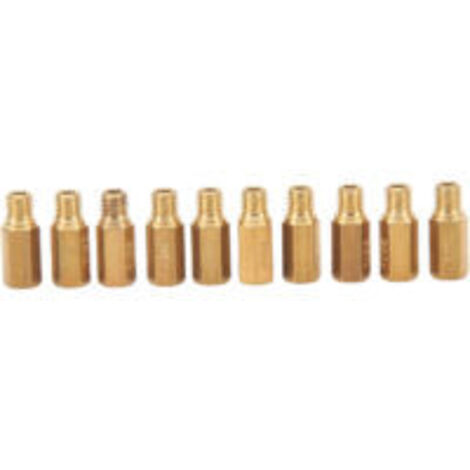 LAN 10 gicleurs principaux métalliques pour carburateur Keihin PWK PE OKO KOSO, filetage 5 mm x 0,8 mm