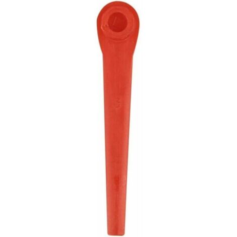 LAN 100pcs couteau en plastique pour tondeuse à gazon Gardena, couteau de rechange pour tondeuse à gazon Gardena et tondeuse à gazon sans fil