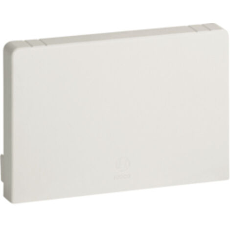 LAN 120x80 W Terminale per canali linee TA-N/TA-EN/TA-GN, Bianco