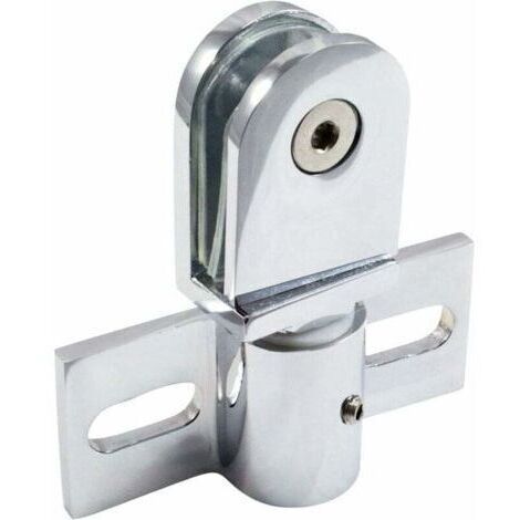 LAN 1pc Charnière pivot de porte de douche en verre