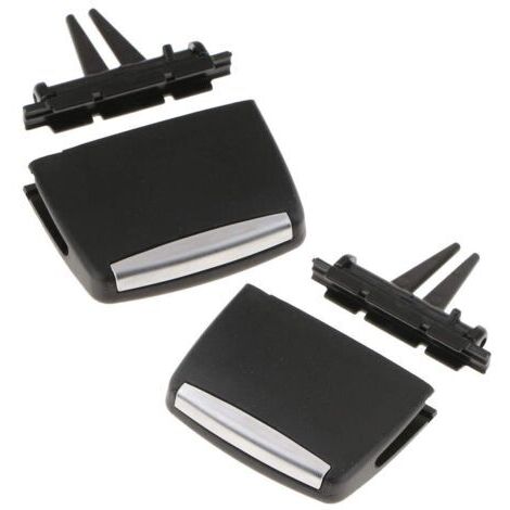 LAN 2X Languettes De Ventilation Arrière pour BMW X5 / X6, Clip De Languette De Sortie De Ventilation Amélioré (pour BMW X5 E70 2006-2012, pour BMW X6 E71