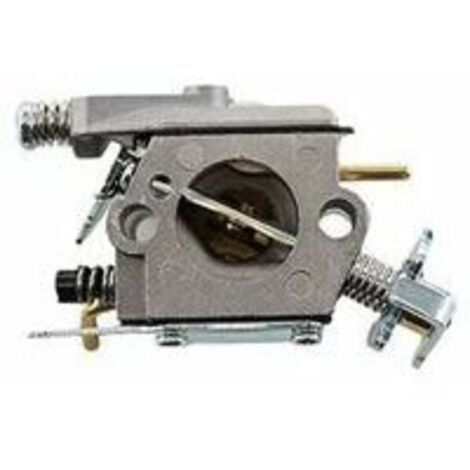 LAN Carburateur avec filtre à air, filtre à carburant et conduite de carburant pour tronçonneuses Partner 350, 351, 370, 371, 390 et 420, Poulan 2050, 2055, 2115, 2150, 2175 et 2250, McCulloch Mac Cat