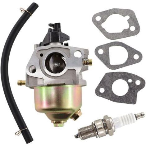 LAN Carburateur avec joint et tuyau d'essence pour MTD Thorx 35 45 55 Güde Budget Fleurelle Einhell Variolux 1P61 1P65 1P70