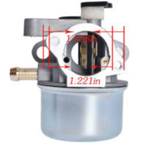 LAN Carburateur S-giant 799866 pour tondeuse à gazon - Compatible avec les modèles 6150 4-7 CV, références 794304, 796707, 790845 et 799871