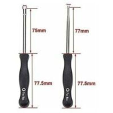 LAN Ensemble de 12 outils de réglage de carburateur et tournevis de réglage pour moteurs deux temps, pour débroussailleuses, tronçonneuses Poulan, Husqvarna, STHIL, Echo...DEBUNS