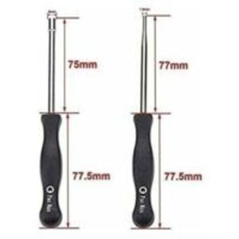 LAN Ensemble de 12 outils de réglage de carburateur et un tournevis de réglage pour moteurs deux temps, pour débroussailleuses, tronçonneuses Poulan, Husqvarna, STHIL, Echo.